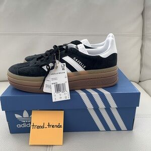 Adidas Women’s Originals Gazelle Bold Casual Shoes New İn box womens 9 IE0876